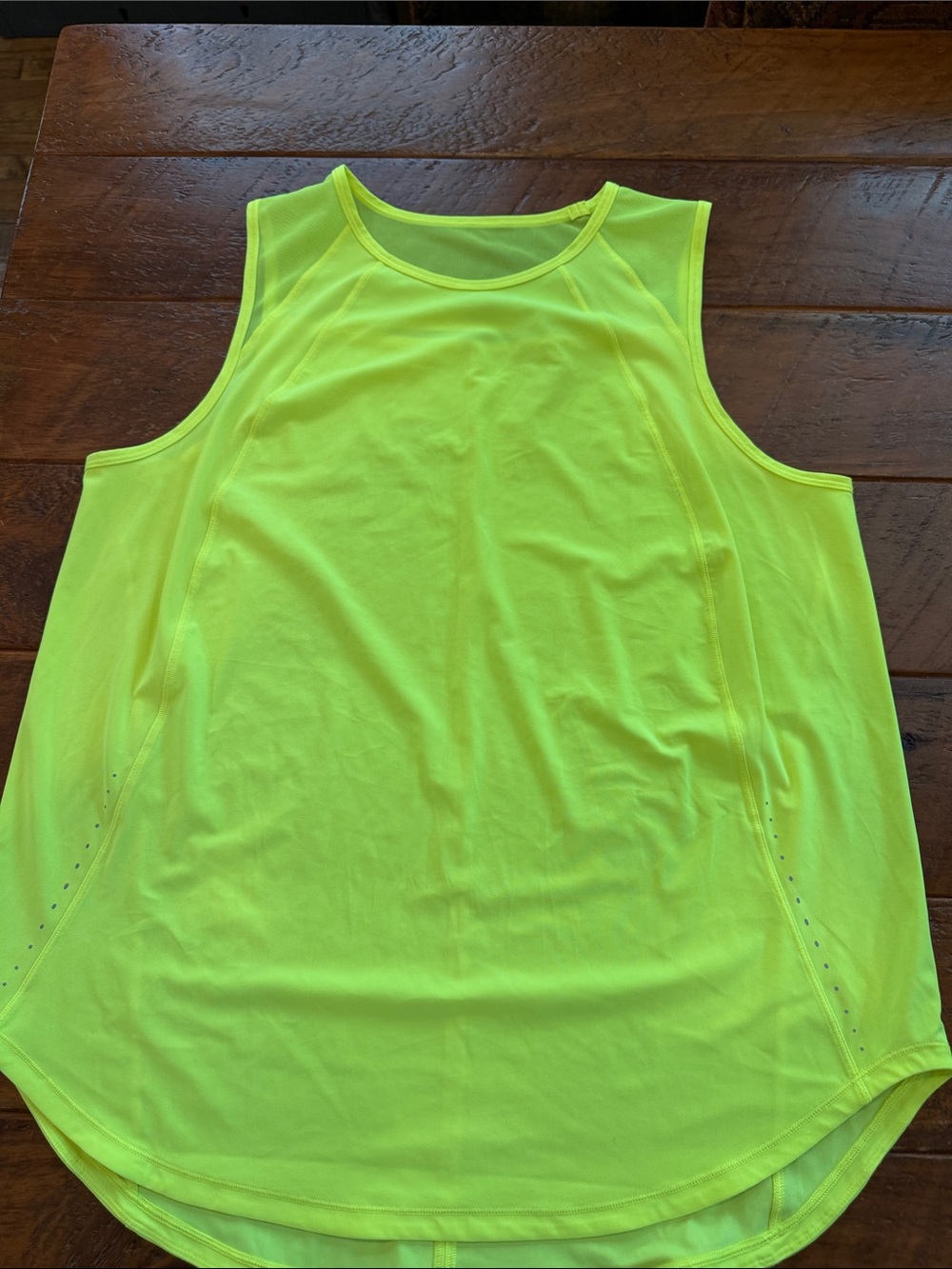 Lululemon Women’s Neon Yellow Athletic Tank Top
